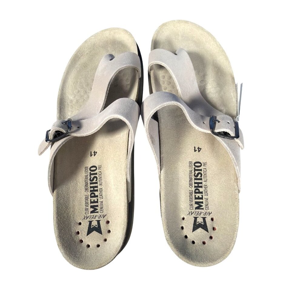 New Mephisto Women's 41 Helen Sandal Light Sand 62812 MSRP$175 - Picture 9 of 10